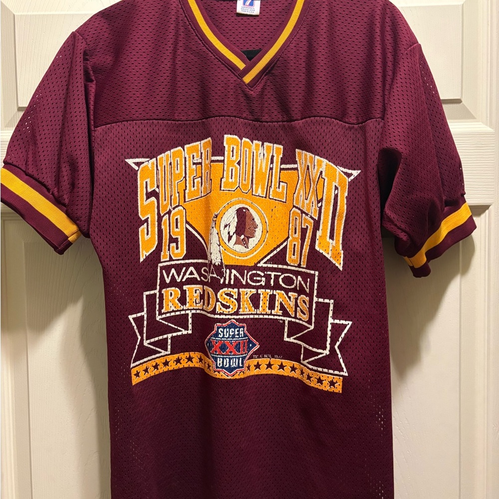 Super Bowl XXII  1987 vintage Washington Redskins